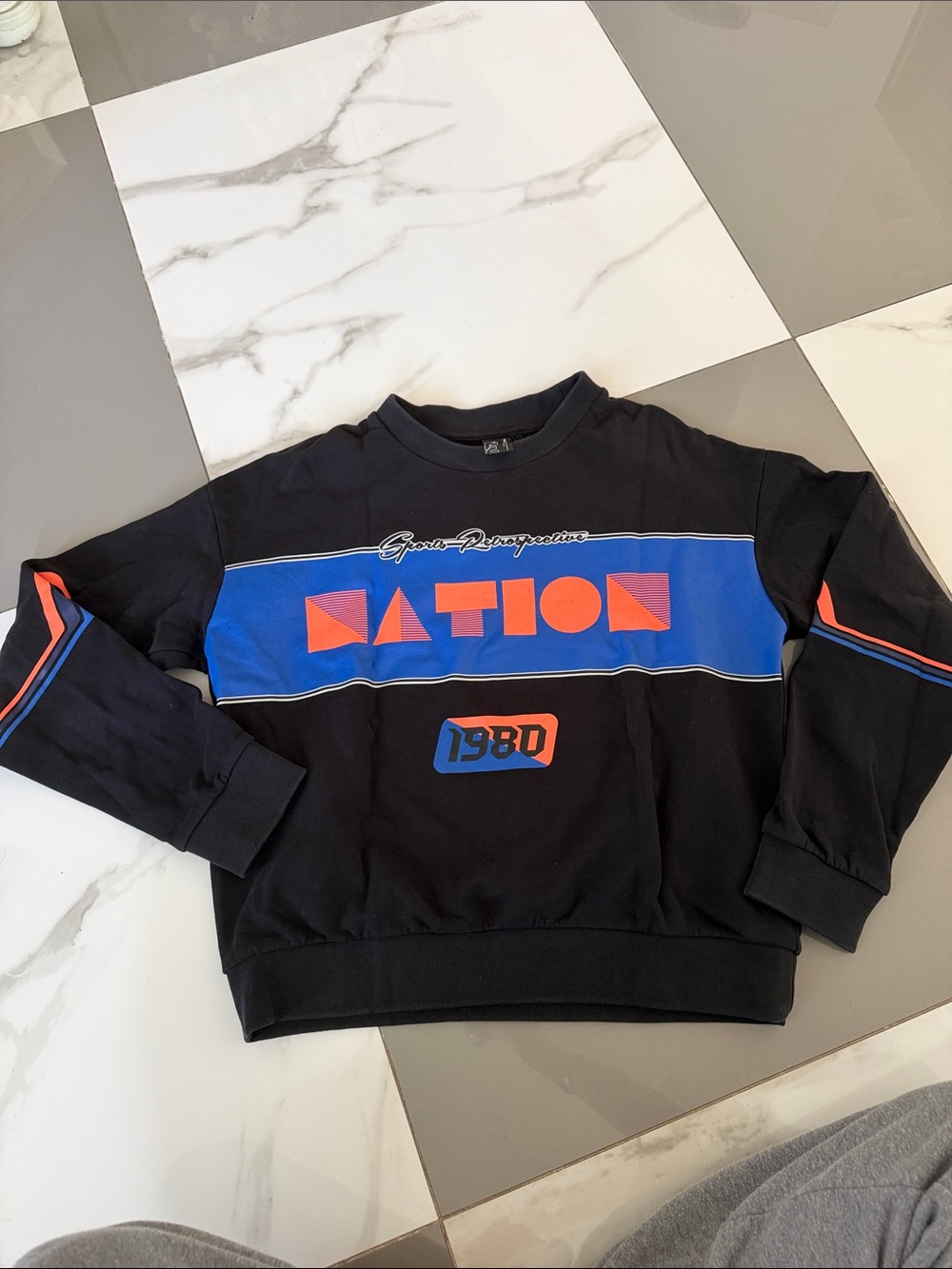 PE nation Graphic Crewneck Sweatshirt